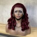 Stema #99j Double Drawn Bouncy Curl 13x4 Transparent Lace Frontal Wig 250% Density